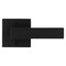 Kwikset Kwikset Singapore Matte Black Passage Lever 1-3/4 in. 97200-899 - alternate 3